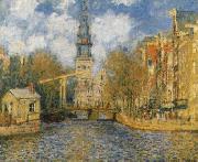 Claude Monet The Zuiderkerk in Amsterdam China oil painting reproduction